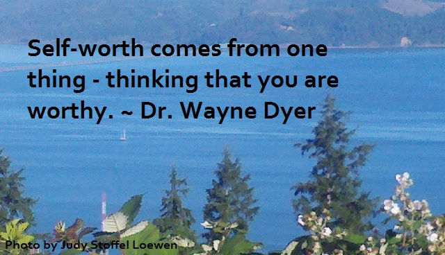 Daily Bliss #160 Self-worth comes from one thing