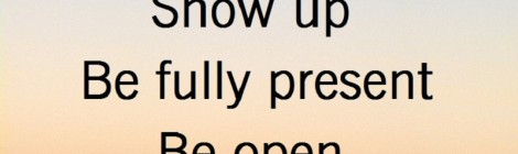 Show up