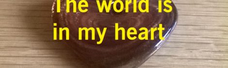 The world is in my heart