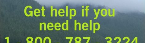 Get help if you need help!