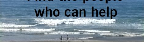 Find the people who can help