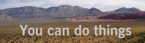 You can do things only in the present