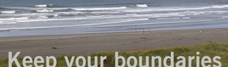 Keep your boundaries