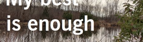 My best is enough