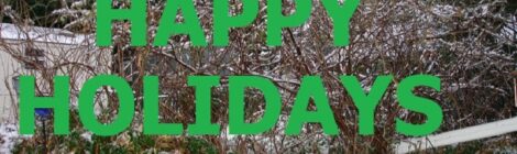HAPPY HOLIDAYS