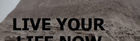 LIVE YOUR LIFE NOW
