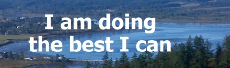 I am doing the best I can