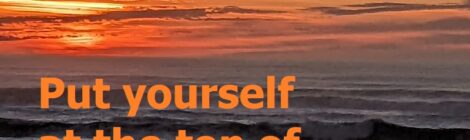 Put yourself at the top of your to-do list